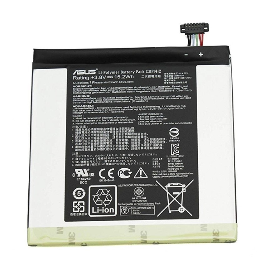 Μπαταρία Asus C11P1412 για FonePad 7 FE171MG 3.8V 15wh 3910mah