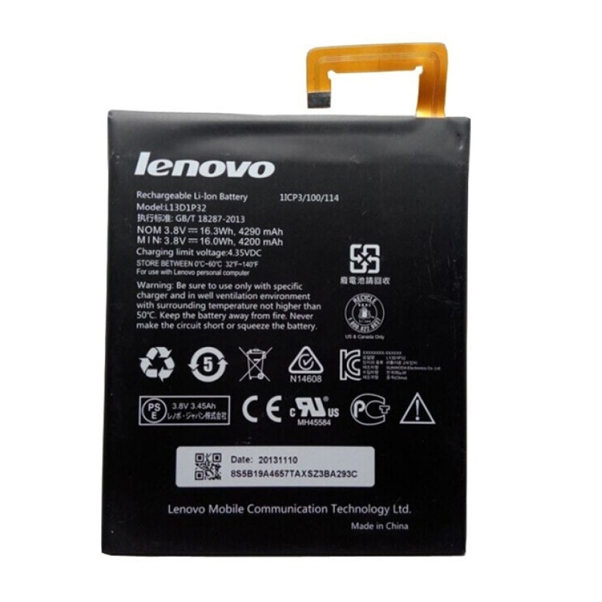 Μπαταρία Lenovo  L13D1P32-L13T1P32 για IdeaTab A5500/Tab 2 A8-50F/Tab A8-50/TB3-850F - 4290 mah