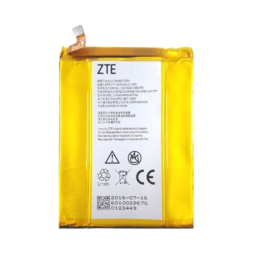 Μπαταρία ZTE Li3934T44P8h876744 για Z988 Grand X Max 2/Z981 Zmax Pro - 3400mAh