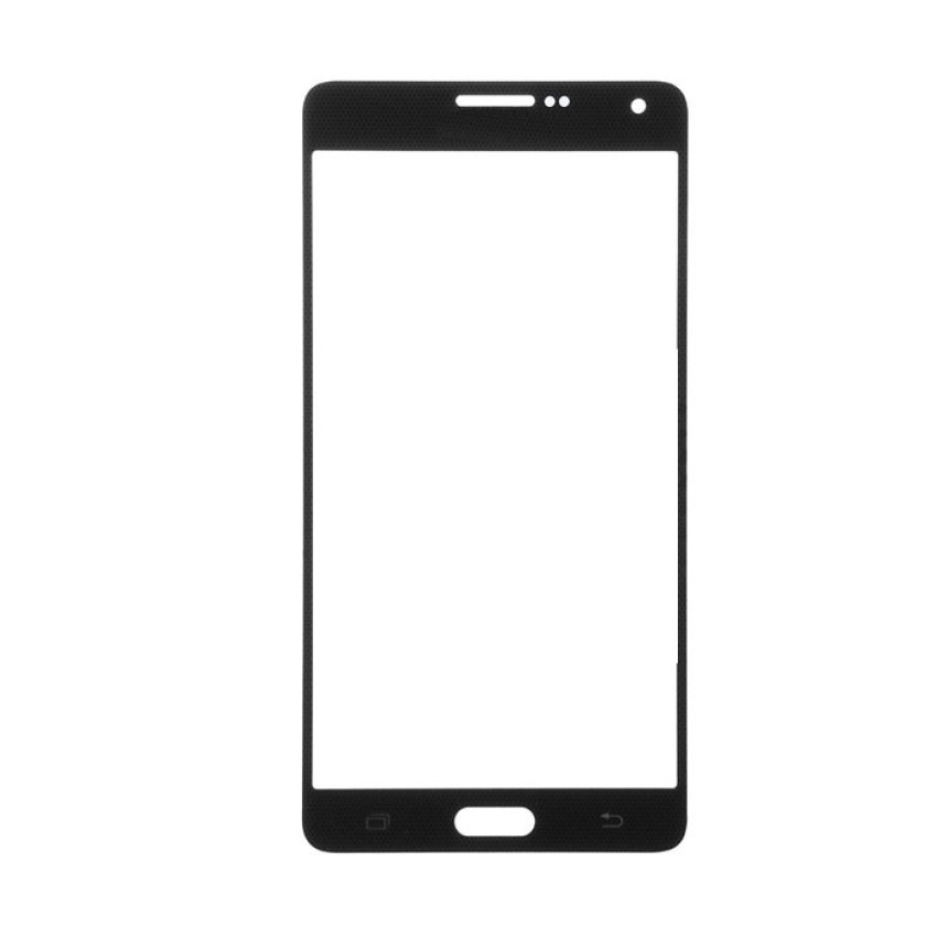 Τζαμάκι οθόνης Lens για Samsung Galaxy A7 2015 A700F - Χρώμα: Μαύρο