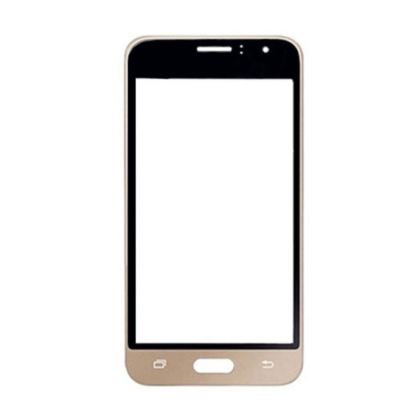 Τζαμάκι οθόνης Lens για Samsung Galaxy J1 2016 J120F - Χρώμα: Χρυσό