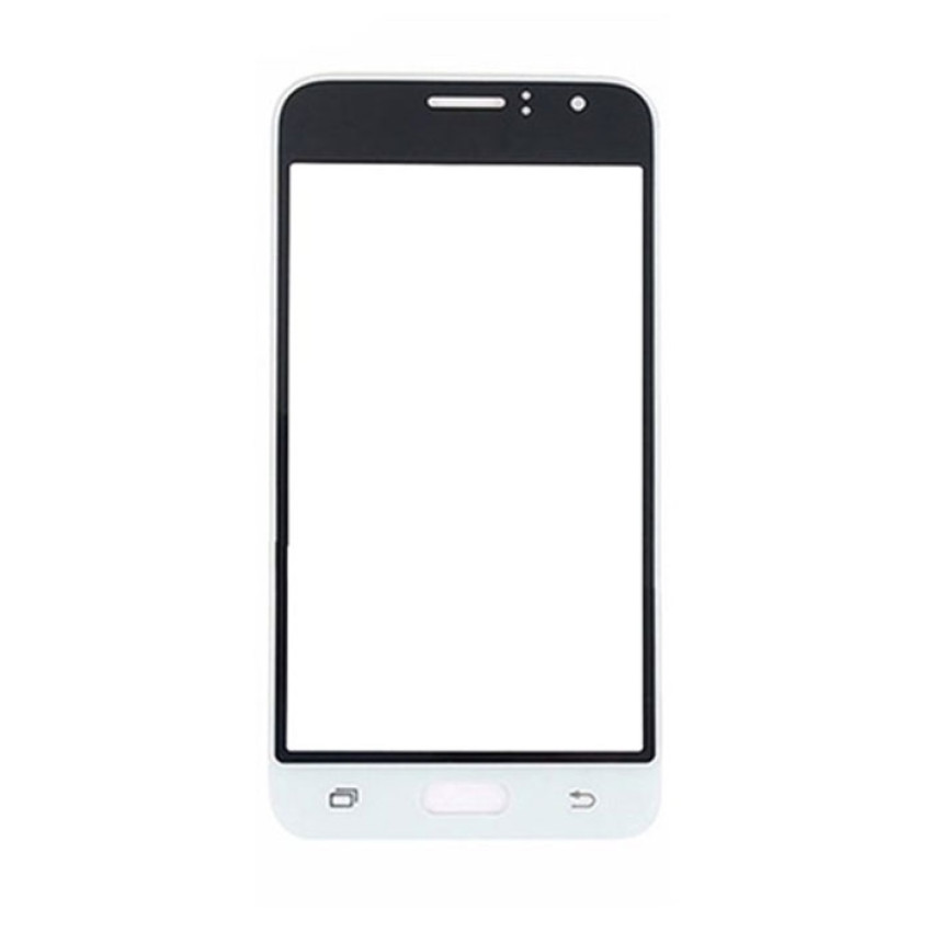 Τζαμάκι οθόνης Lens για Samsung Galaxy J1 2016 J120F - Χρώμα: Λευκό