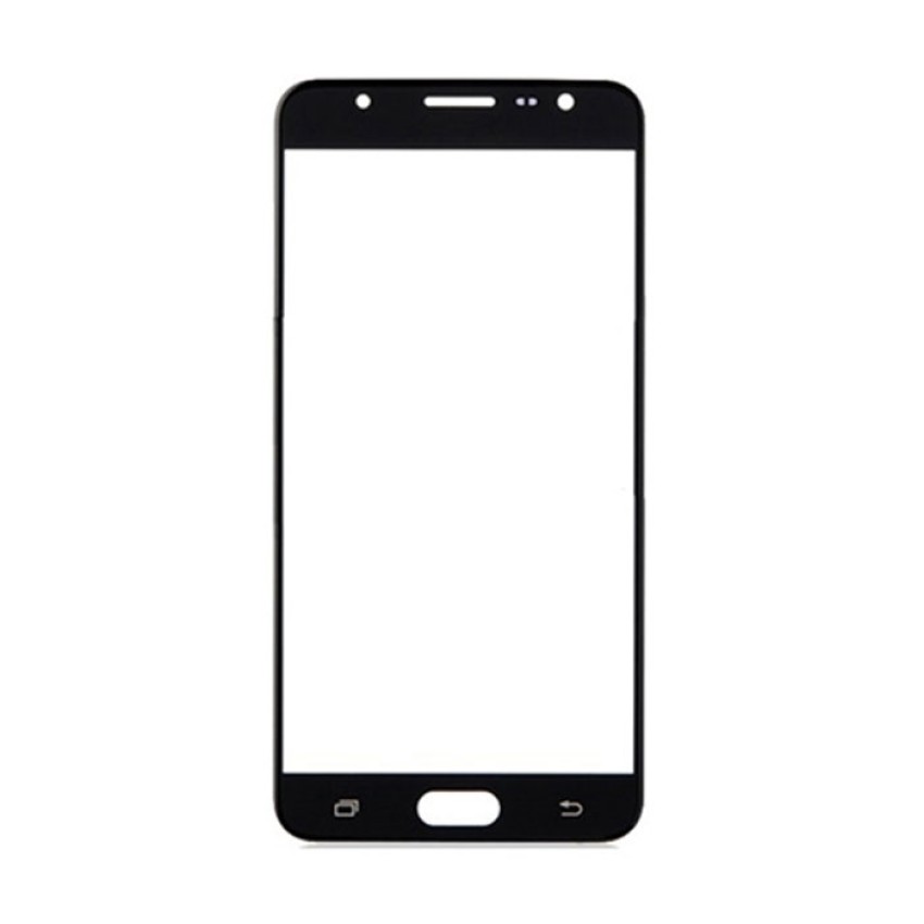 Τζαμάκι οθόνης Lens για Samsung Galaxy J5 2015 J500F - Χρώμα: Μαύρο