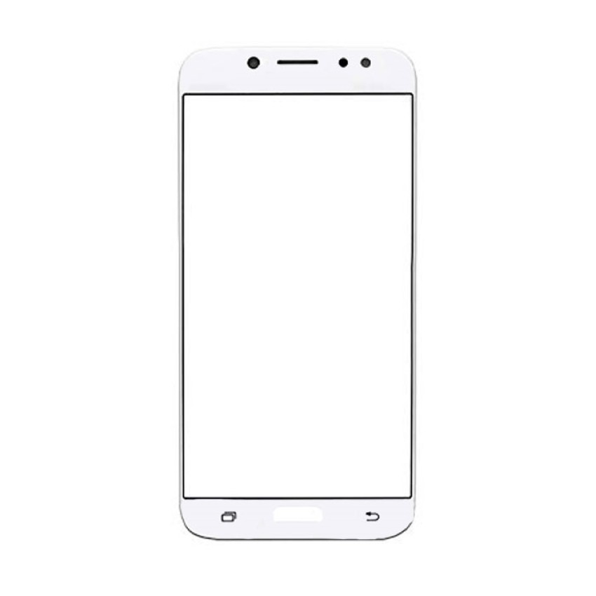 Τζαμάκι οθόνης Lens για Samsung Galaxy J7 2017 J730F - Χρώμα: Λευκό