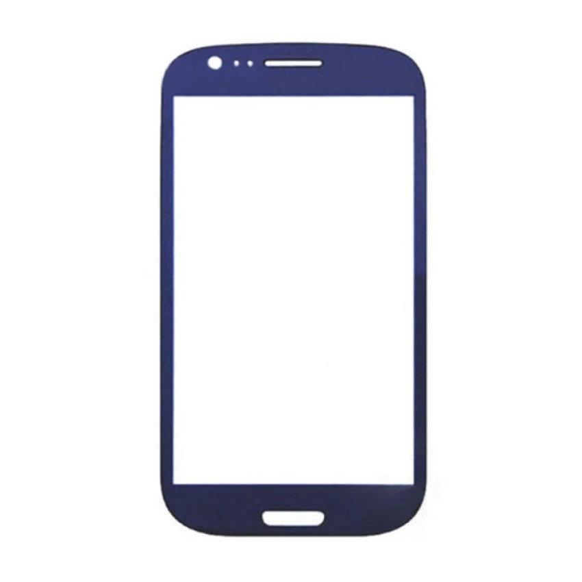 Τζαμάκι οθόνης Lens για Samsung Galaxy S3 Mini i8190 - Χρώμα: Μπλε