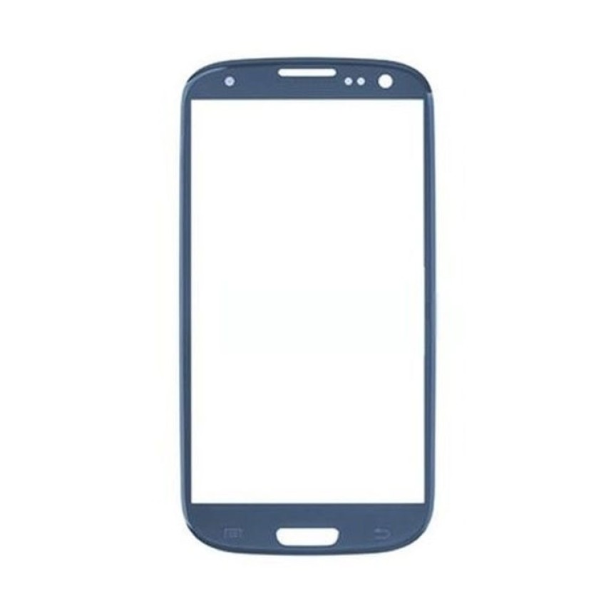 Τζαμάκι οθόνης Lens για Samsung Galaxy S3 i9300 - Χρώμα: Μπλε