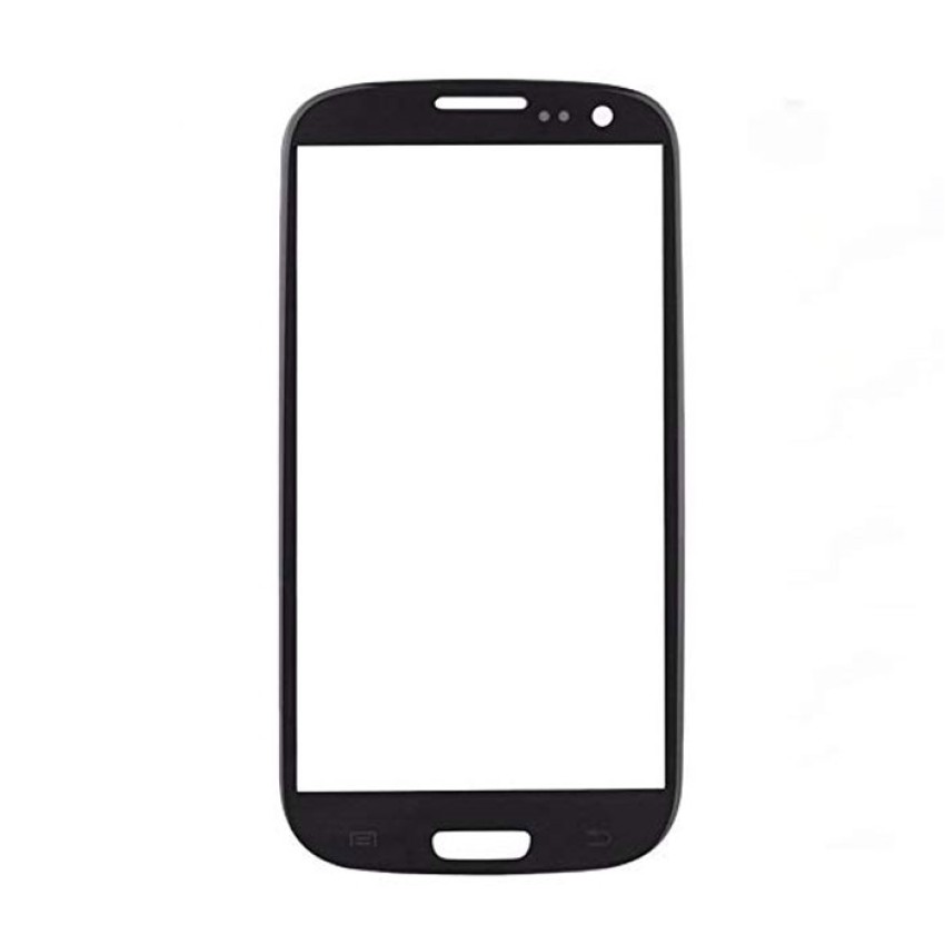 Τζαμάκι οθόνης Lens για Samsung Galaxy S3 i9300 - Χρώμα: Μαύρο