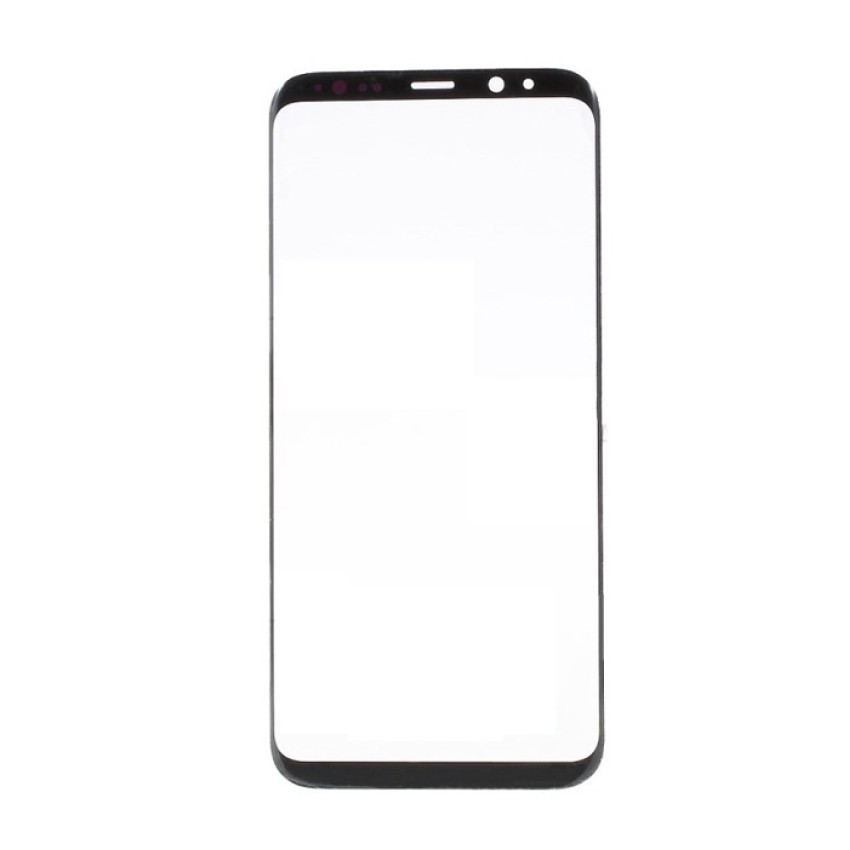 Τζαμάκι οθόνης Lens για Samsung Galaxy S8 G950F - Χρώμα: Μαύρο