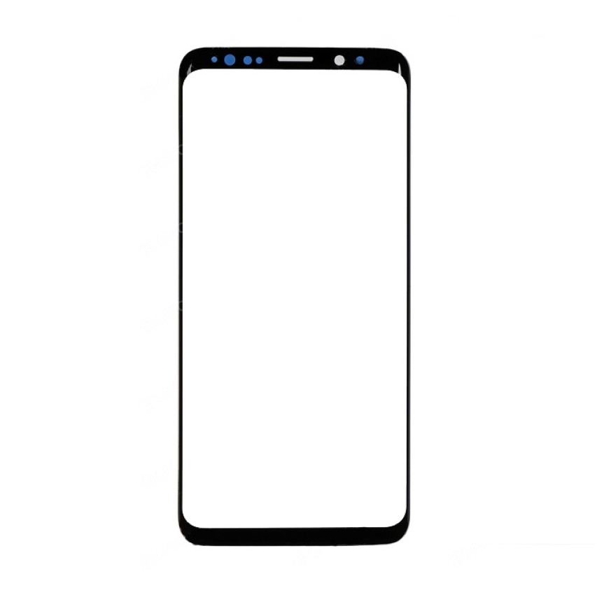 Τζαμάκι οθόνης Lens για Samsung Galaxy S9 G960F - Χρώμα: Μαύρο