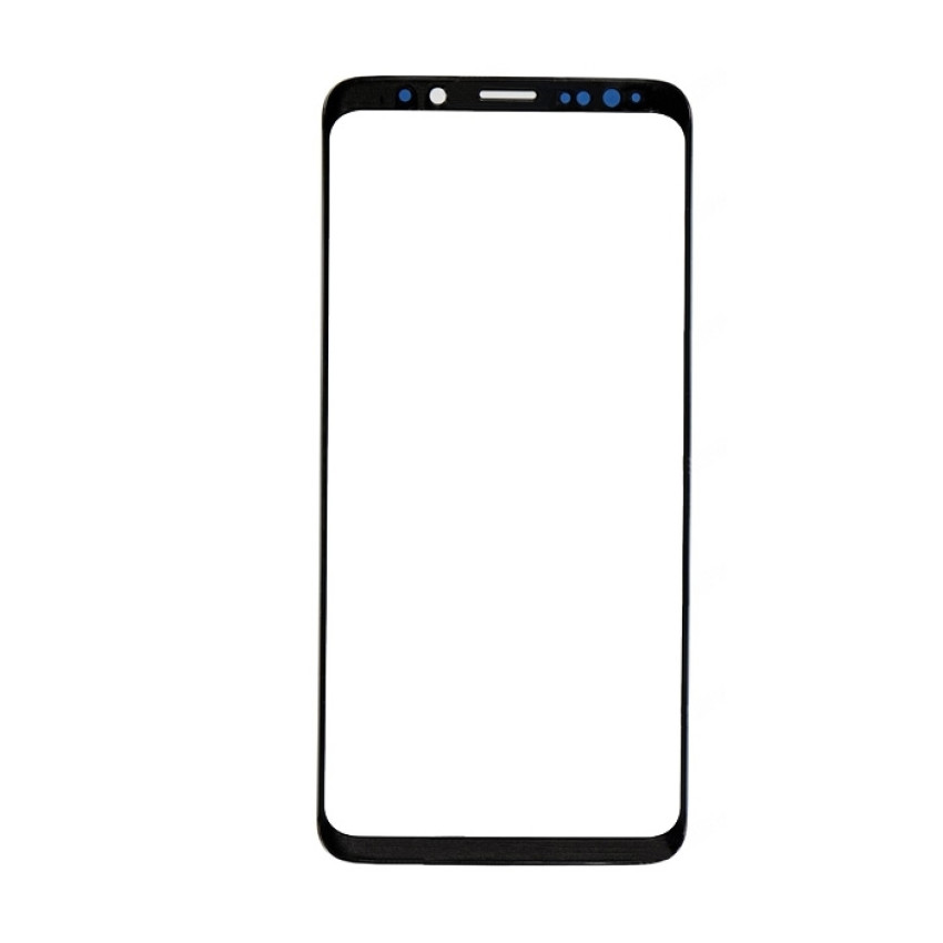 Τζαμάκι οθόνης Lens για Samsung Galaxy S9 G960F - Χρώμα: Μαύρο