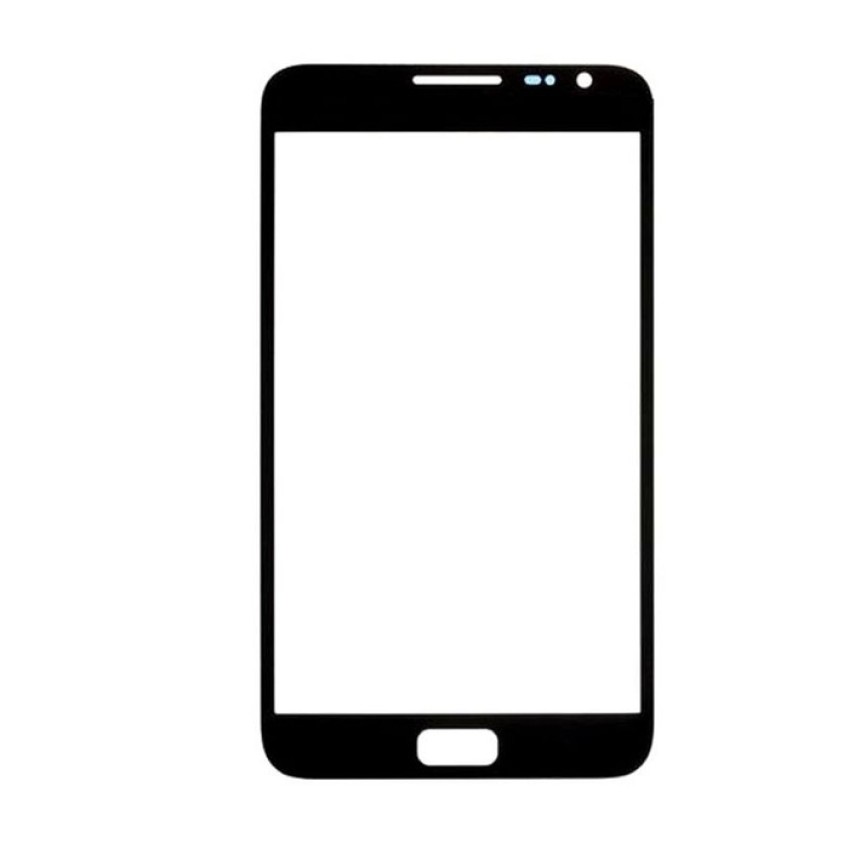 Τζαμάκι οθόνης Lens για Samsung Galaxy Note 1 N7000/I9220 - Χρώμα: Μαύρο