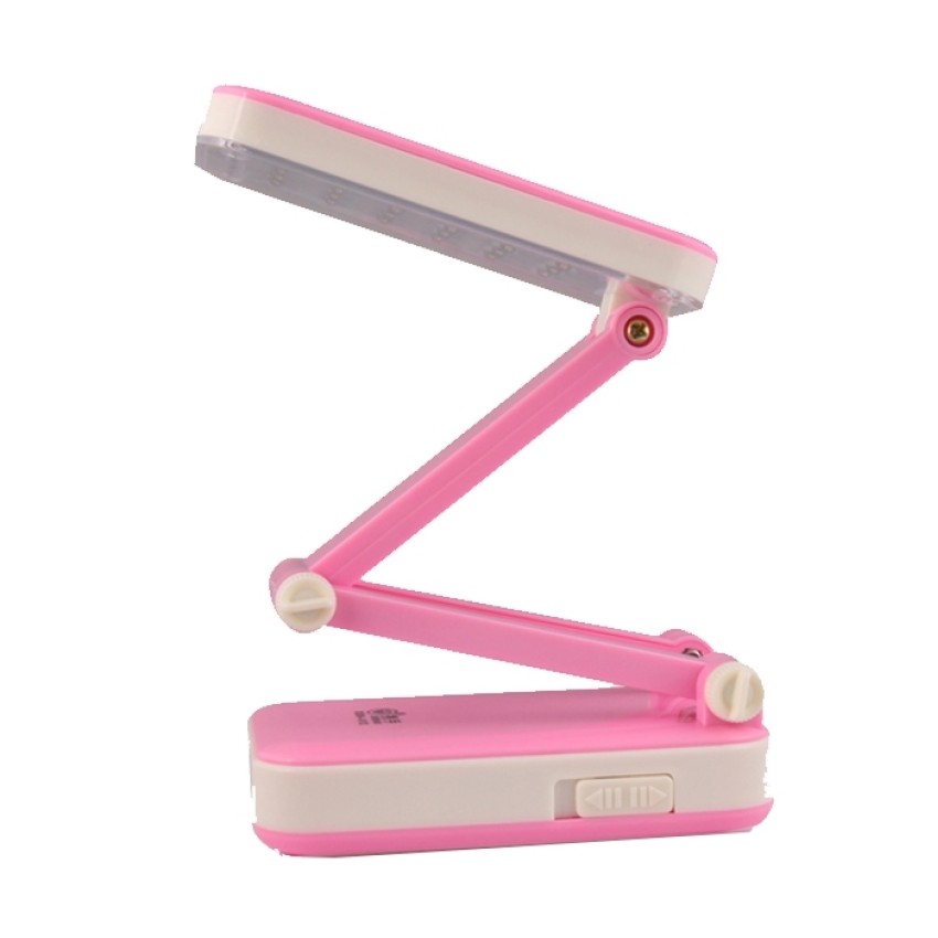 Led Foldable Charging Desk Lamp - Χρωμα: Ροζ