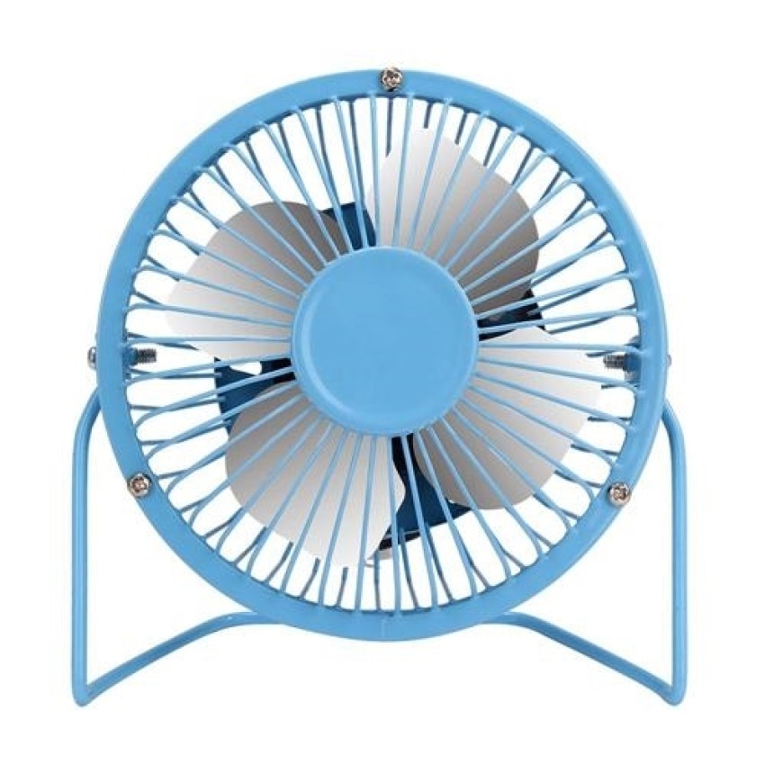 Ανεμιστήρας USB Mini Fan YR-F002 Mute Motor DC5V 2.5W - Χρώμα: Μπλε