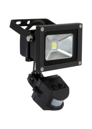 LED PIR Floodlight 10W With Motion Sensor Wateproof IP65