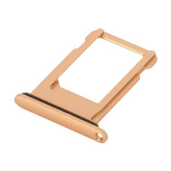 Single SIM Tray for Apple iPhone 8 Plus - Color: Rose - Gold