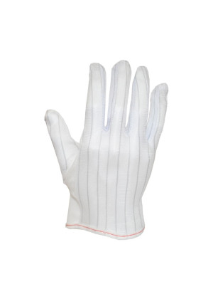 ESD Αντιστατικά γάντια / Antistatic Gloves Μέγεθος: Large - Χρώμα: Λευκό