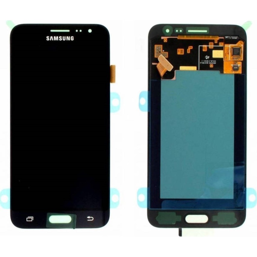 Γνήσια Οθόνη LCD με Μηχανισμό Αφής για Samsung Galaxy J3 2016 J320F GH97-18414C - Χρώμα: Μαύρο