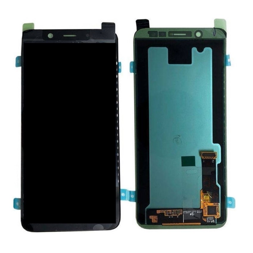 Γνήσια Οθόνη LCD με Μηχανισμό Αφής για Samsung Galaxy A6 Plus 2018 A605F GH97-21878A - Χρώμα: Μαύρο