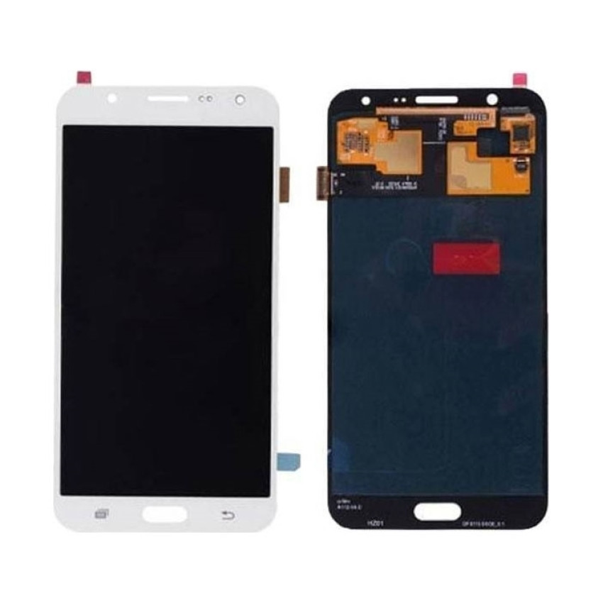 Γνήσια Οθόνη LCD με Μηχανισμό Αφής για Samsung Galaxy J7 2016 J710F GH97-18855C - Χρώμα: Λευκό