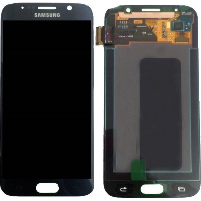 Γνήσια Οθόνη LCD με Μηχανισμό Αφής για Samsung Galaxy S6 G920F GH97-17260A - Χρώμα: Μαύρο