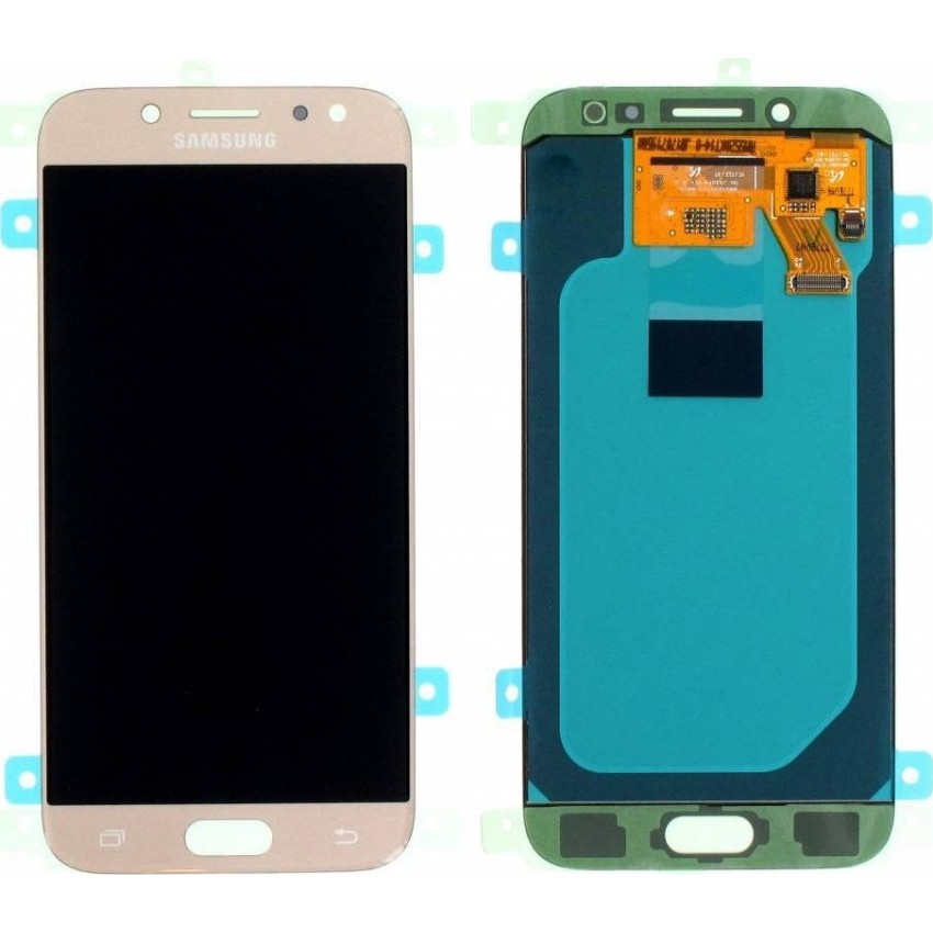 Γνήσια Οθόνη LCD με Μηχανισμό Αφής για Samsung Galaxy J5 2017 J530F GH97-20880C/GH97-20738C - Χρώμα: Χρυσό