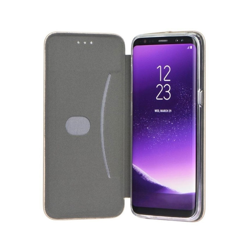 Θήκη Βιβλίο Μαγνητική Elegance για Samsung J330F Galaxy J3 2017 - Χρώμα: Μαύρο