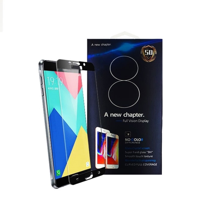 Προστασία Οθόνης Tempered Glass 9H/5D Full Cover 0.3mm για Huawei P20 Lite - Χρώμα: Λευκό