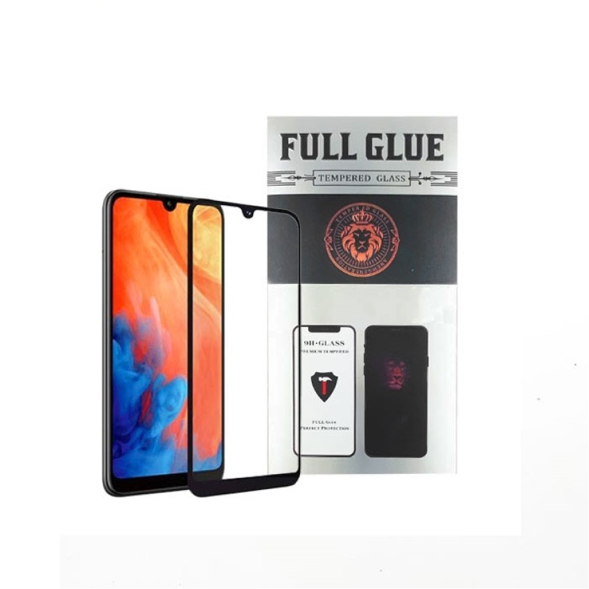 Προστασία Οθόνης Tempered Glass 9H/5D Full Glue Full Cover 0.3mm για Huawei P20 - Χρώμα: Λευκό