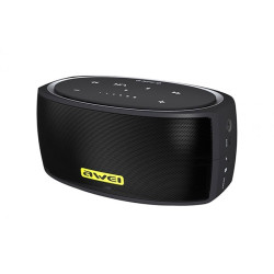 Bluetooth Speaker Awei Y210 Touch Portable Wireless Stereo - Color: Black
