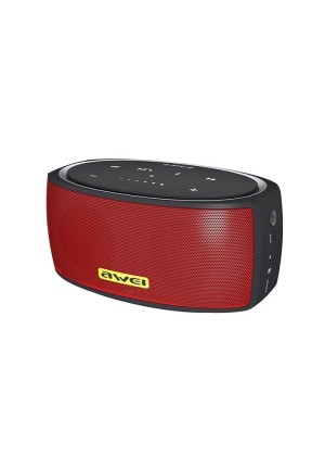 Bluetooth Speaker Awei Y210 Ασύρματο Ηχείο Touch Portable Wireless Stereo - Χρώμα: Κόκκινο