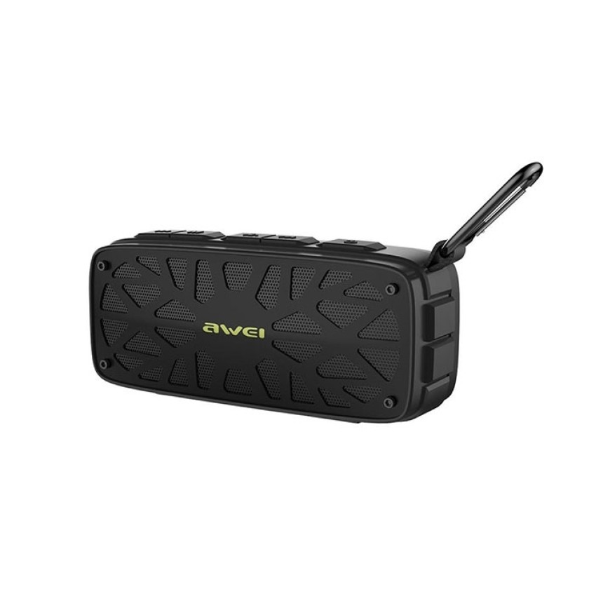 Bluetooth Speaker Awei Y330 Ασύρματο Ηχείο Portable Outdoor AUX/FM/TF Card - Χρώμα: Μαύρο