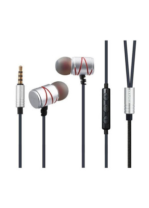 Wired Earphones Awei ES-910TY Stereo Headset Ενσύρματα Ακουστικά - Χρώμα: Ασημί