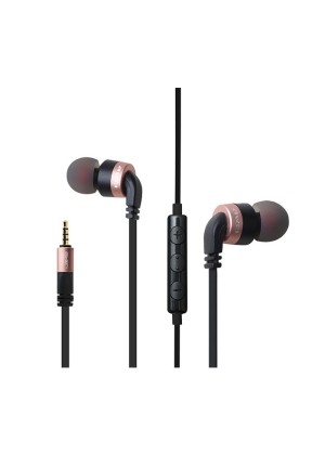 Wired Earphones Awei ES-30TY Stereo Headset Ενσύρματα Ακουστικά - Χρώμα: Χρυσό Ροζ