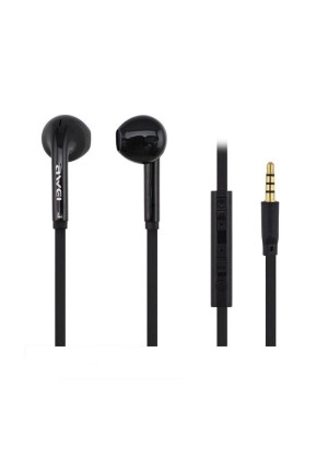 Wired Earphones Awei ES-15Hi Stereo Headset Ενσύρματα Ακουστικά - Χρώμα: Μαύρο