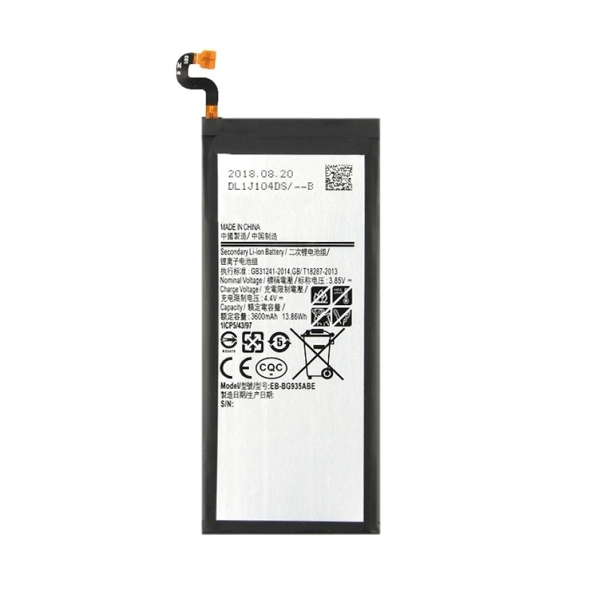 Μπαταρία Συμβατή με Samsung G935F Galaxy S7 Edge (EB-BG935ABE) - 3600mAh