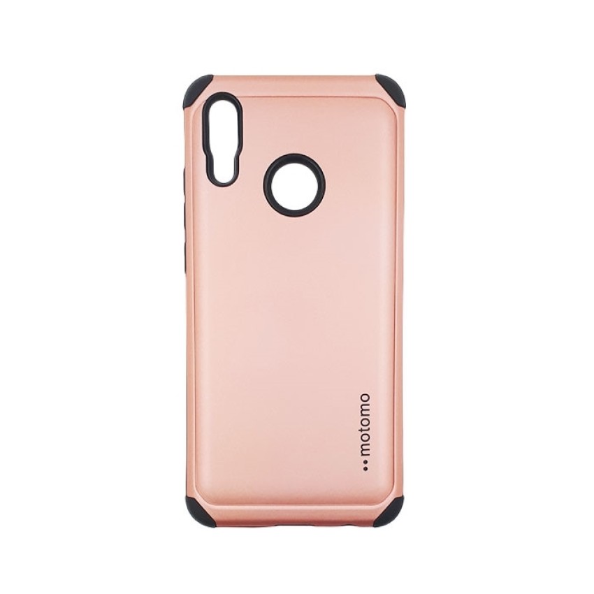 Σκληρή Θήκη Πλάτης Motomo για Huawei P Smart 2019/Honor 10 Lite - Χρώμα: Ρόζ Χρυσό