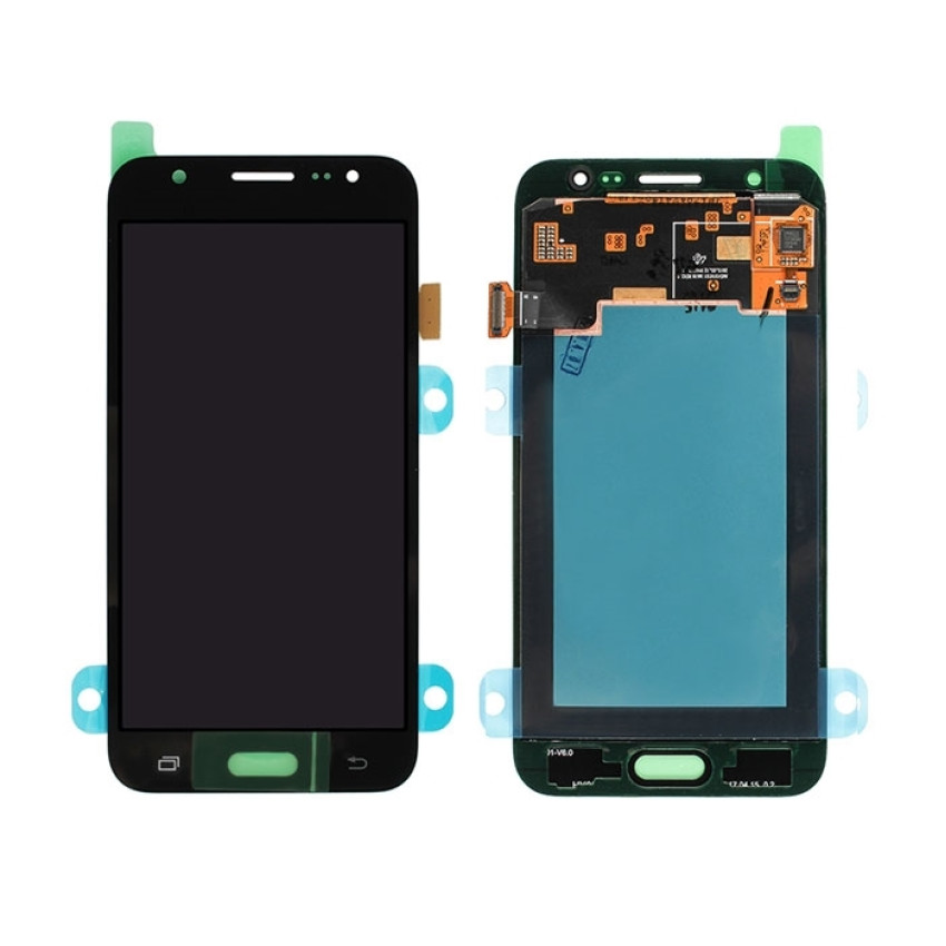 Γνήσια Οθόνη LCD με Μηχανισμό Αφής για Samsung Galaxy J5 2015 J500F GH97-17667B - Χρώμα: Μαύρο