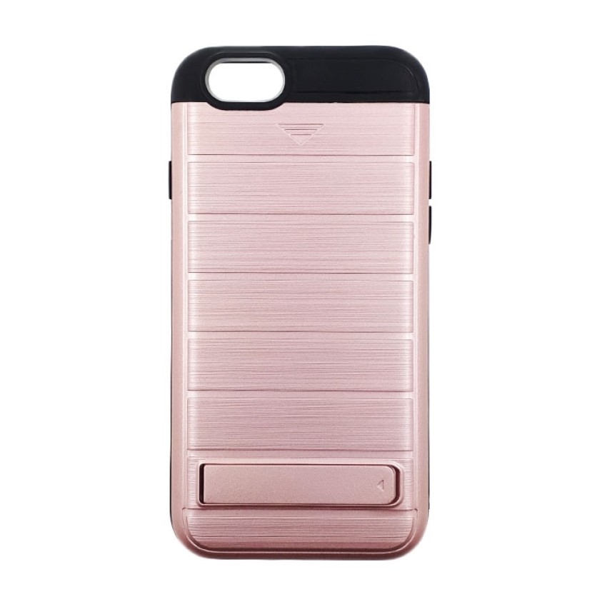 Σκληρή Θήκη Πλάτης Brushed Armor για Apple iPhone 6/6s - Χρώμα: Ρόζ