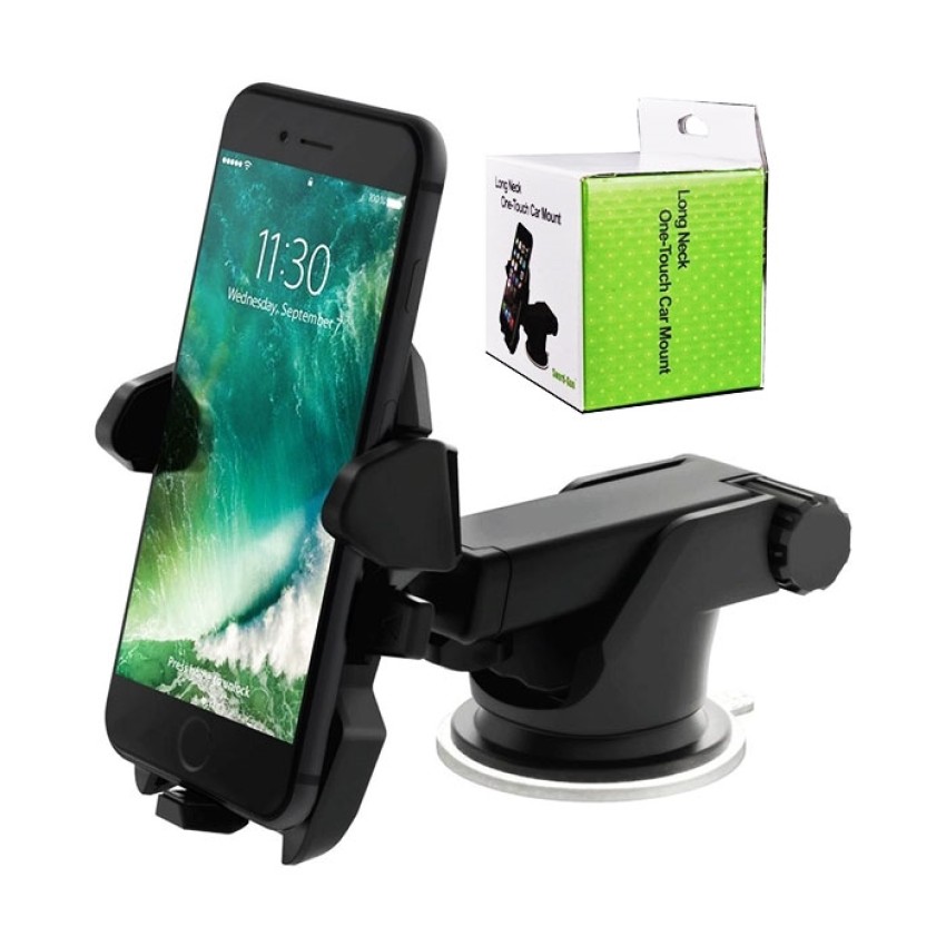 Βάση Κινητού Long Neck One-Tough Car Mount Phone Holder - Χρώμα: Μαύρο