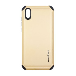 Hard Back Cover Motomo Case for Huawei Y5 2019/Honor 8S - Color: Gold