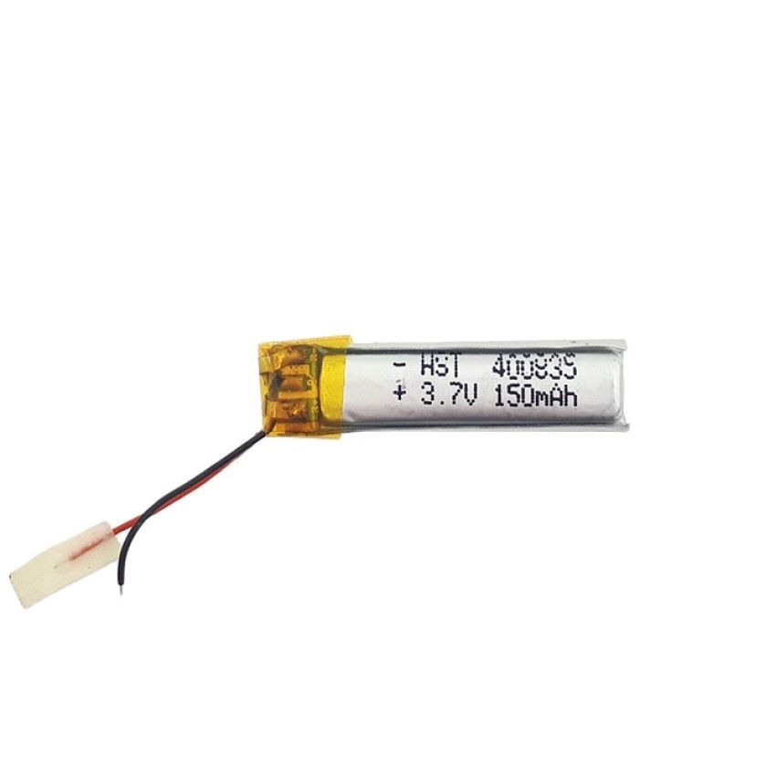 Μπαταρία Universal 3.5x1 cm με 2 Καλώδια - 150mAh