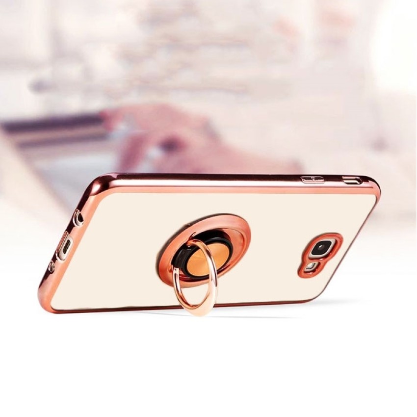 Θήκη Πλάτης Σιλικόνης Fingertip Gyroscope 2 In 1 Gyro Bracket για Apple iPhone 11 Pro Max - Χρώμα: Μαύρο