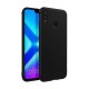 Θήκη Πλάτης Σιλικόνης Απλή για Huawei Honor 8X/Honor View 10 Lite - Χρώμα: Μαύρο