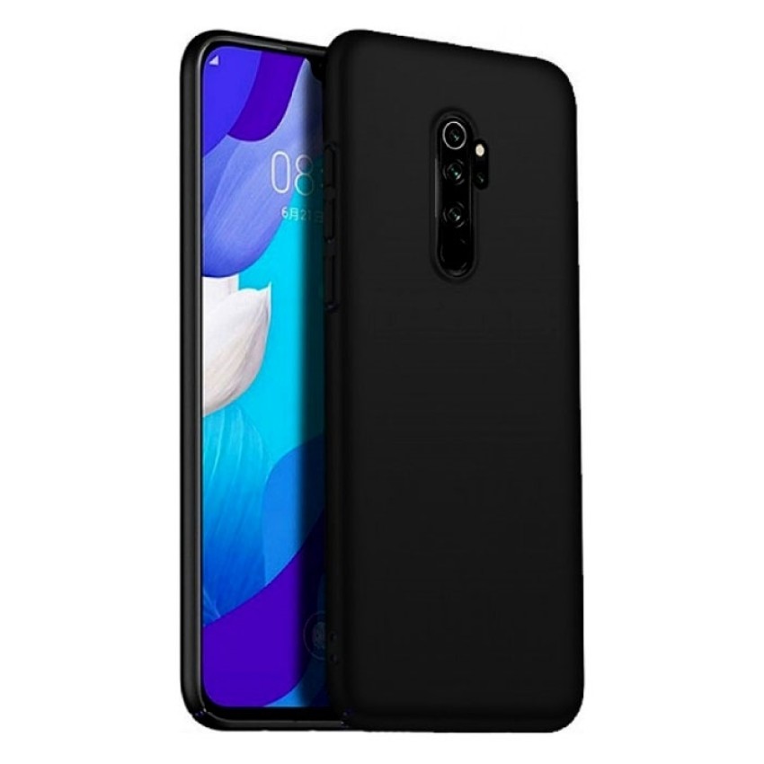 Θήκη Πλάτης Σιλικόνης Απλή για Xiaomi Redmi 8 - Χρώμα: Μαύρο