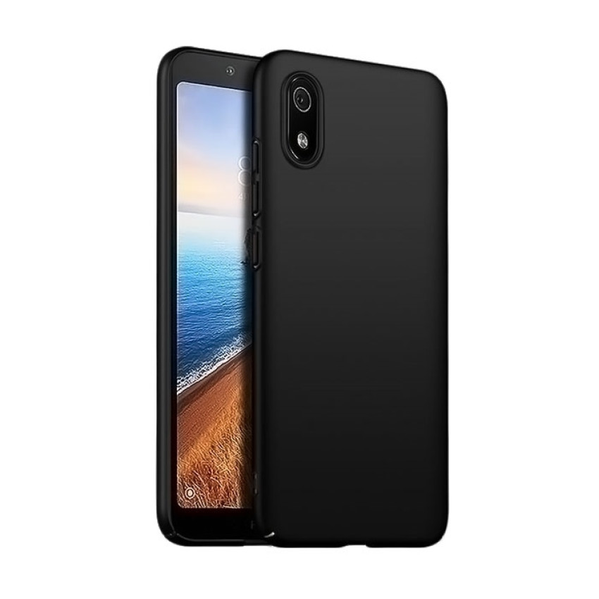 Θήκη Πλάτης Σιλικόνης Απλή για Xiaomi Redmi 7A - Χρώμα: Μαύρο