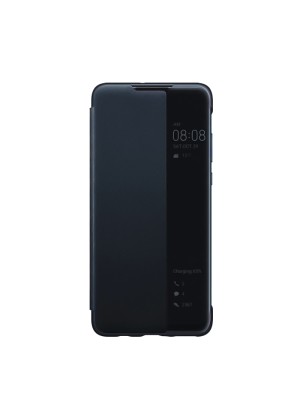 Θήκη Smart View Flip για Huawei P30 - Χρώμα: Μαύρο