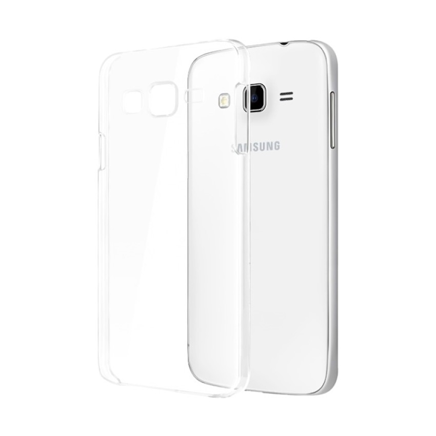 Θήκη Πλάτης Σιλικόνης Απλή για Samsung J700F Galaxy J7 2015 - Χρώμα: Διάφανο