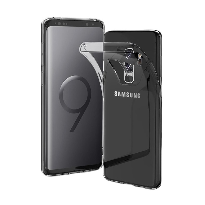 Θήκη Πλάτης Σιλικόνης Απλή για Samsung G960F Galaxy S9 - Χρώμα: Διάφανο