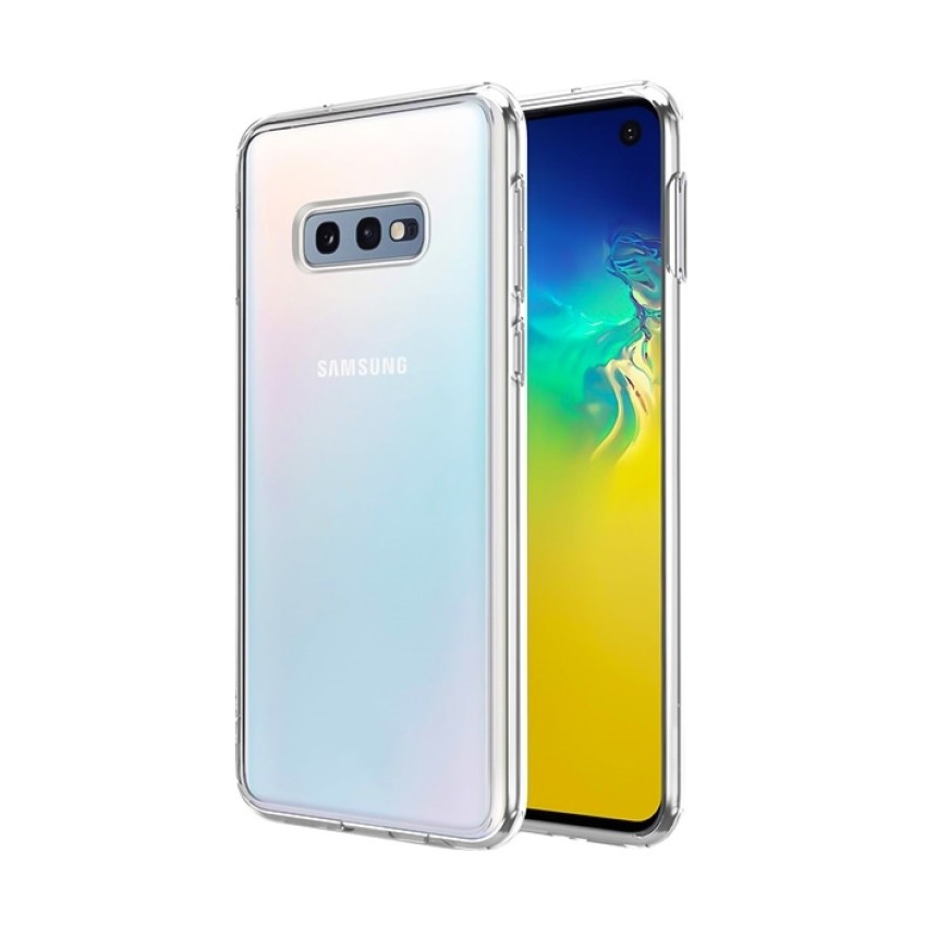 Θήκη Πλάτης Σιλικόνης Απλή για Samsung Galaxy S10e G970F - Χρώμα: Διάφανο