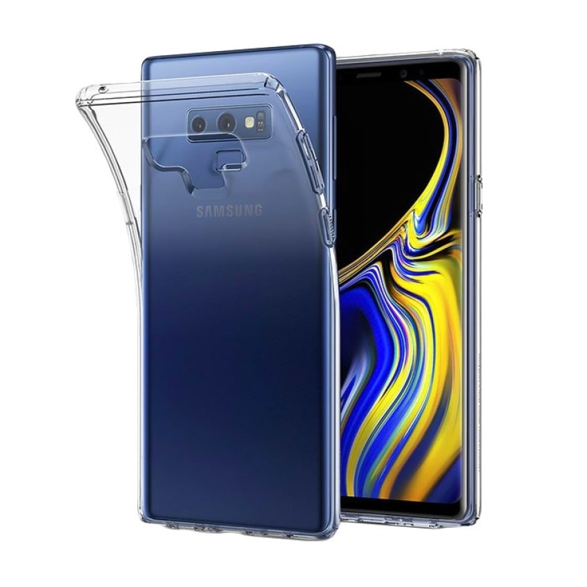 Θήκη Πλάτης Σιλικόνης Απλή για Samsung N960F Galaxy Note 9 - Χρώμα: Διάφανο